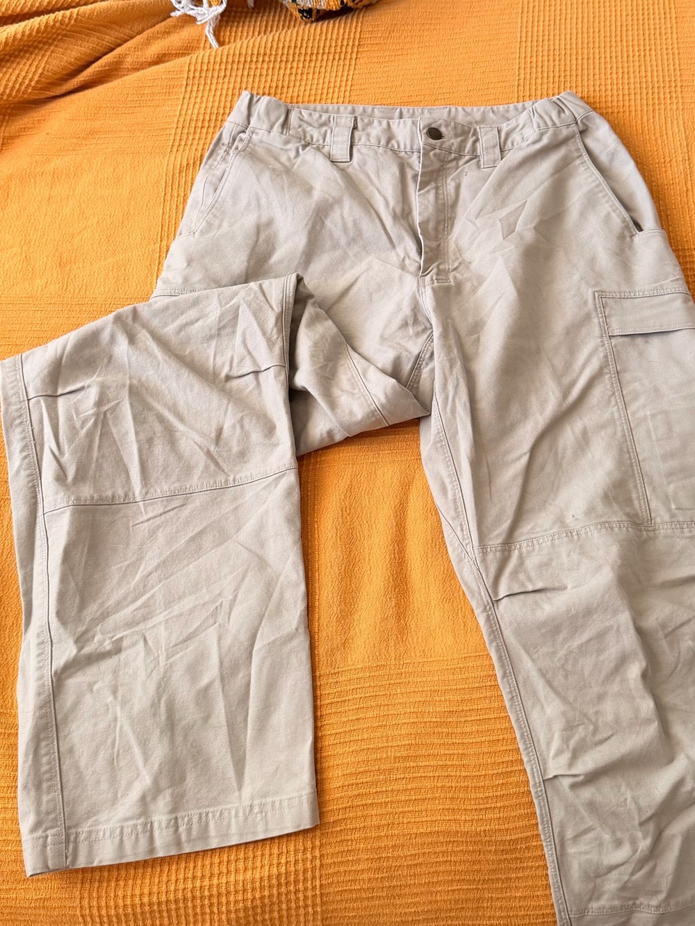 Vertx Men's Cargo Pants in Light Beige - Functional Casual Wear